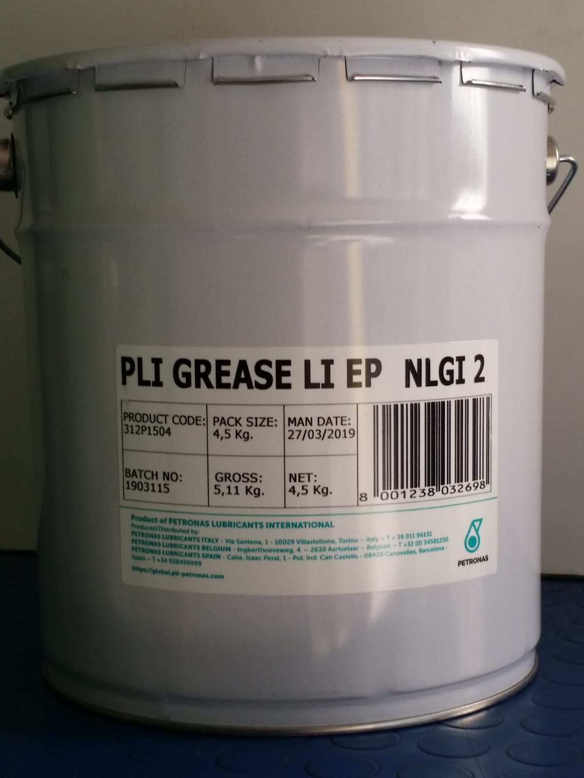PETRONAS PETRONAS PLI GREASE LI EP NLGI 2 www.ricambifortore.it